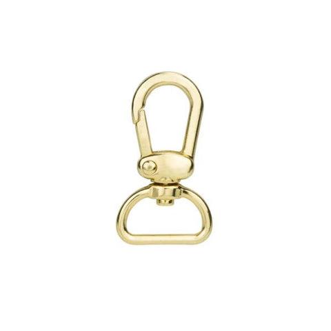 SNAP SWIVEL 20MM BRASS PLATED /NF (PKT 2)