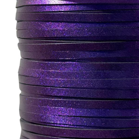 LACING DEEP PURPLE METALLIC 6MM X 50MT