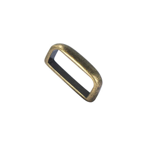 STRAP LOOP 25MM ANTIQUE BRASS