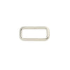 STRAP LOOP RECENTANGLE 25MM NICKEL PLATE