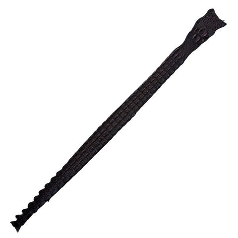 AUSTRALIAN CROCODILE BACKSTRAP | BROWN