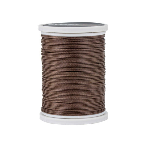 THREAD WAXED LINEN 100YD DARK BROWN
