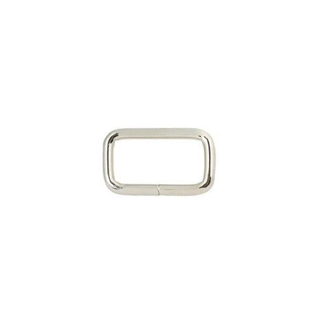 STRAP LOOP RECENTANGLE 20MM NICKEL PLATE