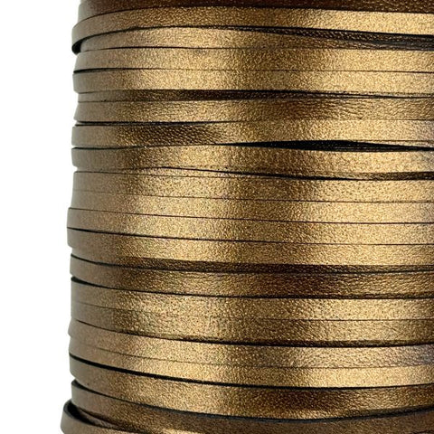 LACING BRONZE METALLIC 6MM X 50MT