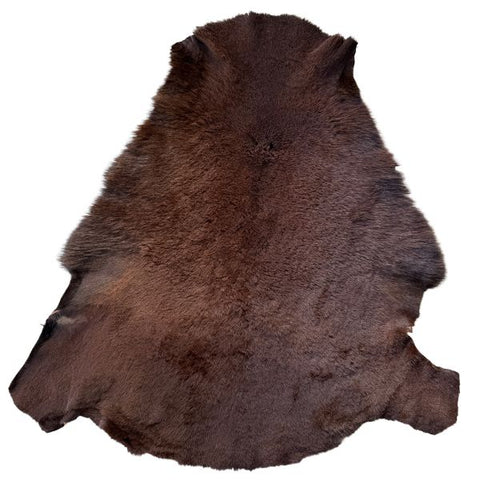 GARMENT FUR ON B | CHOCOLATE